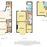 A sample, accurate residential floor plan, provided by Talbot Property Services (diagram)